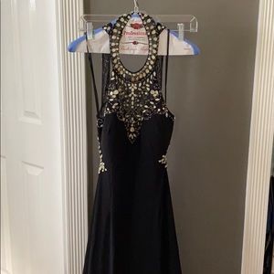 Black gown
